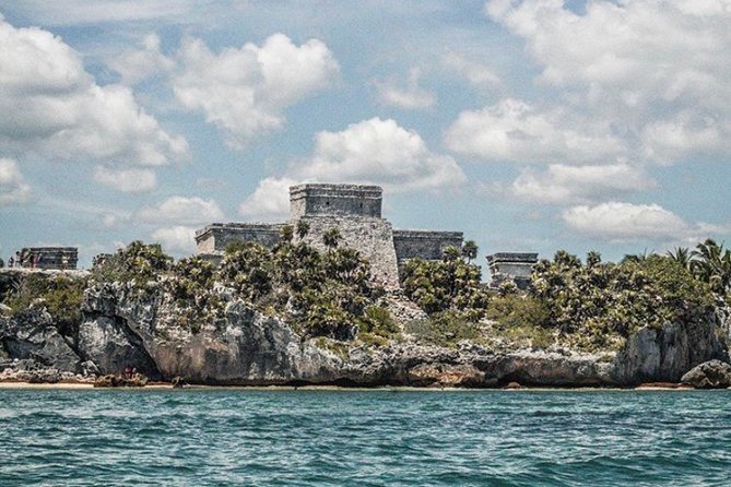 Tulum, Coba, Cenote and Playa del Carmen in Full-Day Tour from Cancun - Cenote Kuxtal: Sacred Water Swim and Buffet-Style Lunch