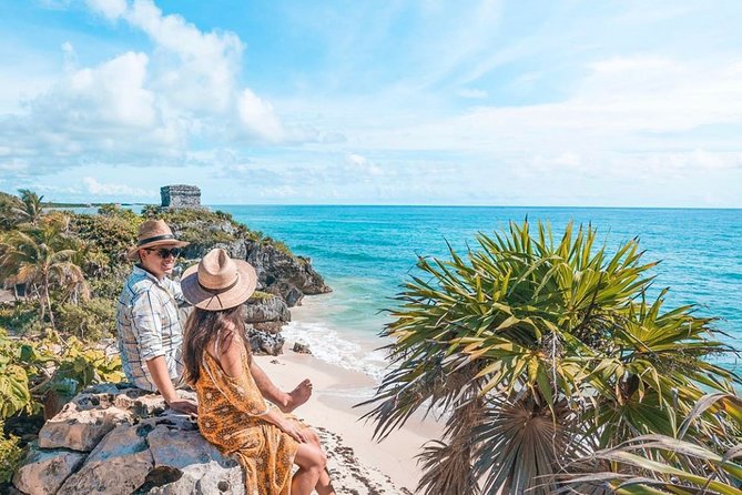 Tulum, Coba, Cenote and Playa del Carmen in Full-Day Tour from Cancun - Tulum Archaeological Site: Half-Guided, Half-Free Time