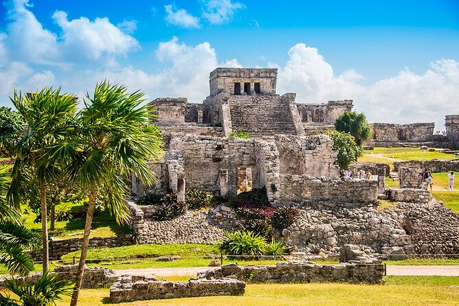 Tulum,Coba,Cenote & Playa Del Carmen + Transportation from Cancun - Coba ruins: big site energy, plus strict bus timing
