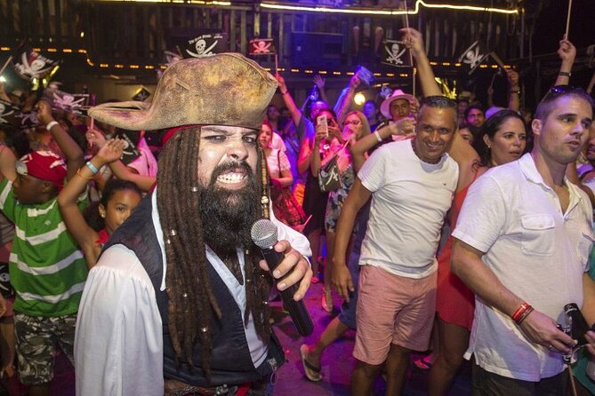 Unforgettable Pirate Dinner Adventure in the Mexican Caribbean - Dinner on board: your main choice plus garnishes and dessert