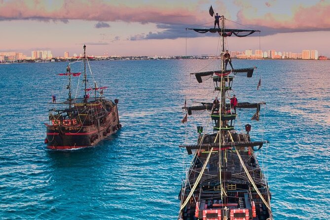 Unforgettable Pirate Dinner Adventure in the Mexican Caribbean - The pirate party part: contests, dances, and the Assault Show