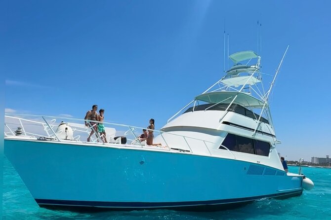 VIP YACHT up to 28 passengers - Isla mujeres snorkel - Key Highlights You Should Know Before You Go