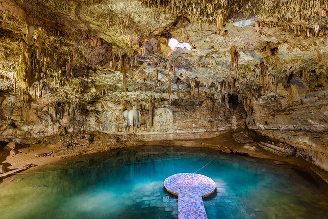 Visit Chichen Itza & the Magical Cenotes Ik Kil & Suytun - Suytun Cenote: Light Through a Small Opening and the Fast Photo Line