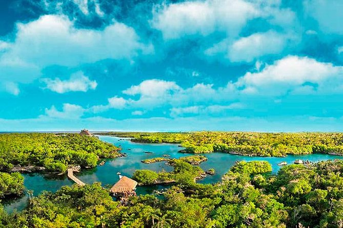Xelha Snorkel Adventure! Gorgeous & Natural From Playa Del Carmen - World of Adventure: zip lines, ropes, and the 5-meter jump option
