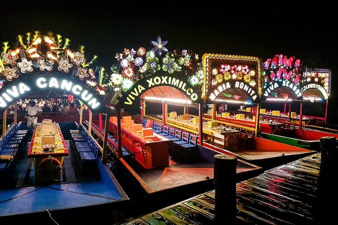 Xoximilco Tour Mexican Party Night! From Cancun & Playa Del Carmen - The pre-cruise kermes: games, esquites, and a welcoming start