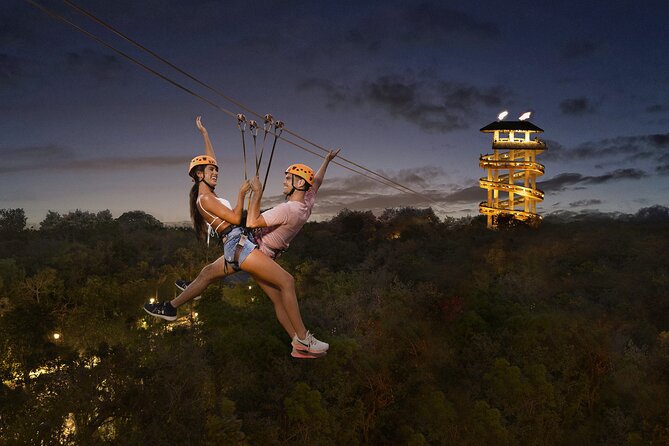 Xplor Fuego with Buffet Style Dinner and transportation - What to expect when you arrive: the park is self-paced, but the circuits are structured