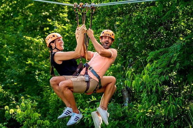 Xplor Park All-Inclusive with Transportation from Playa del Carmen and Cancun - Amphibious vehicle rides through jungle and flooded areas