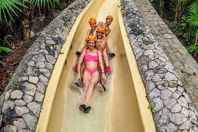 Xplor Park All-Inclusive with Transportation from Playa del Carmen and Cancun - The stalactite river swim, real underground water time