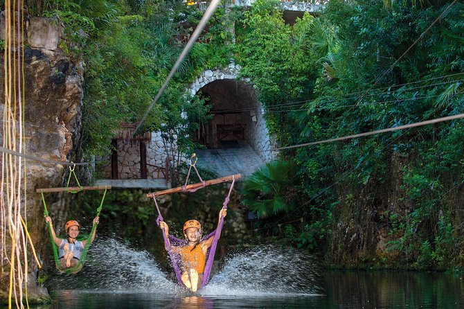 Xplor Park Day Trip with Lunch and Transportation - Rafting through underground caves, plus the swim in cool waters