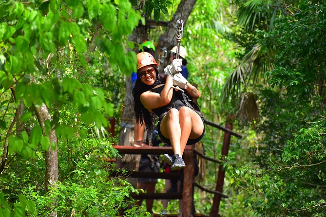 Zipline Tour includes Cenote Swim and ATV Circuit with round trip and lunch - Snacks, Water, and Lunch: Check the Meal Reality